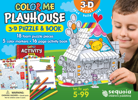 Playhouse : Color Me 3D Puzzle and Book
