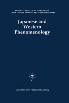 Paperback Japanese and Western Phenomenology Book