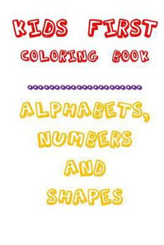 Paperback Kids Big Coloring book with Shapes Book