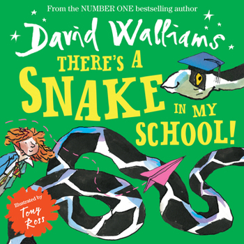 Paperback There's a Snake in My School! Book