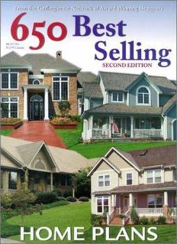 Paperback 650 Best Selling Home Plans Book