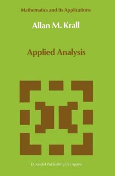 Hardcover Applied Analysis Book