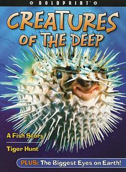 Paperback Steck-Vaughn Boldprint Anthologies: Individual Student Edition Orange Creatures of the Deep Book