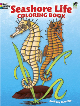 Paperback Seashore Life Coloring Book