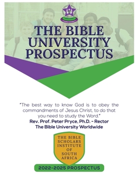 Paperback The Bible University Prospectus Book