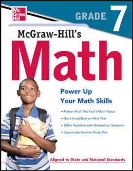 Paperback McGraw-Hill's Math Grade 7 Book