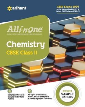 Paperback All In One Class 11th Chemistry for CBSE Exam 2024 Book