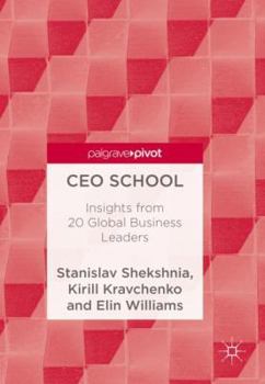 Paperback CEO School: Insights from 20 Global Business Leaders Book
