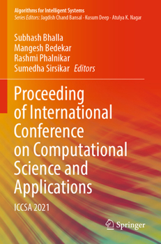 Paperback Proceeding of International Conference on Computational Science and Applications: Iccsa 2021 Book