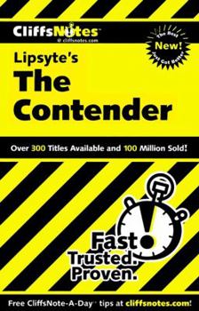 Paperback Cliffsnotes on Lipsyte's the Contender Book