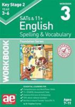 Paperback KS2 Spelling & Vocabulary Workbook 3: Foundation Series Book