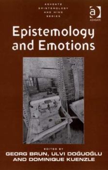 Hardcover Epistemology and Emotions Book