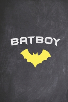 Paperback Batboy - Boys Superhero Hero Journal Book
