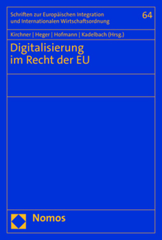 Paperback Digitalisierung Im Recht Der EU [German] Book