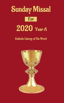 Paperback Sunday Missal for 2020 Year A: Catholic Liturgy of The Word Book