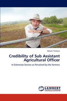 Paperback Credibility of Sub Assistant Agricultural Officer Book
