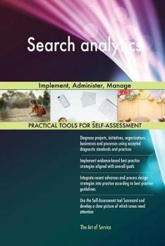 Paperback Search analytics: Implement, Administer, Manage Book