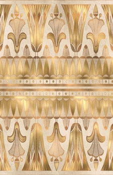 Paperback Dot Grid Journal Notebook: Gold Egypt Egyptian Glam - Bullet Planner Book - Dotted Grid - 5.5 X 8.5" 120 Pg - DIY Weekly Spread - Organizer - Hab Book