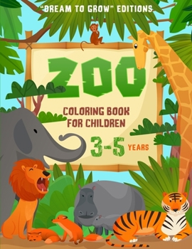 Paperback Zoo: Coloring Book for Children 3-5 years Book