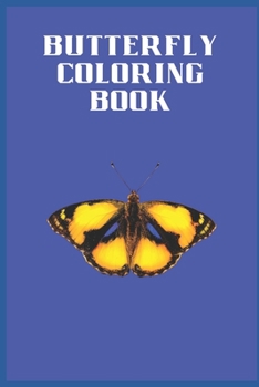 Paperback Butterfly Coloring Book