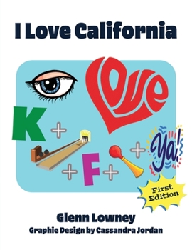 Paperback I Love California Book