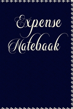 Paperback Expense Notebook Book