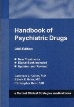 Paperback Handbook of Psychiatric Drugs Book