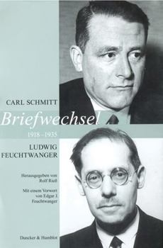 Paperback Briefwechsel 1918-1935: Mit Einem Vorwort Von Edgar J. Feuchtwanger [German] Book