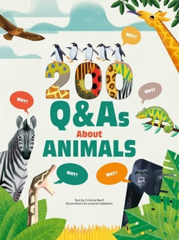 Hardcover 200 Q&as about Animals Book