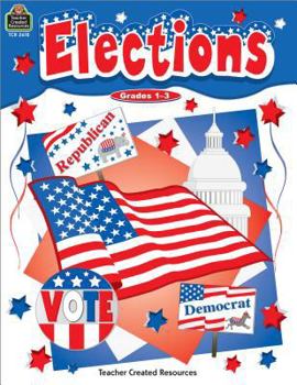 Paperback Elections Grade 1-3 Book