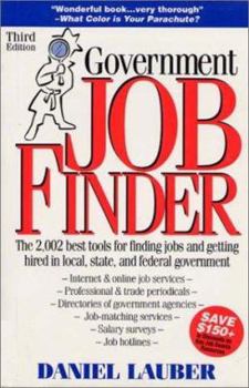 Paperback Government Job Finder: Third Edition Book