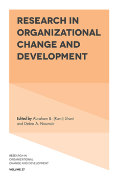 Hardcover Research in Organizational Change and Development Book