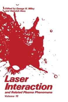 Hardcover Laser Interaction and Related Plasma Phenomena Book
