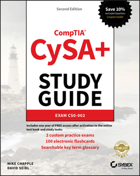 Paperback Comptia Cysa+ Study Guide: Exam Cs0-002 Book
