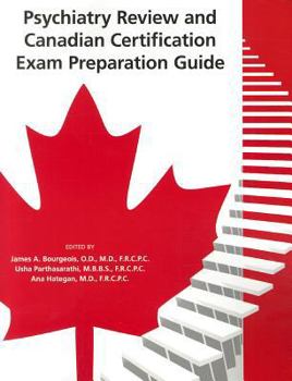 Paperback Psychiatry Review and Canadian Certification Exam Preparation Guide Book