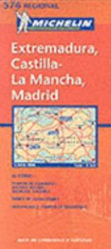 Map Mapa Regional Extremadura, Castilla - La Mancha, Madrid [Spanish] Book