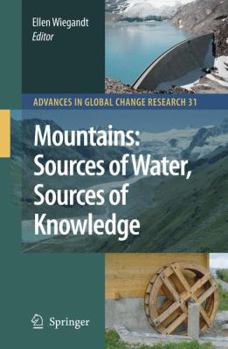 Paperback Mountains: Sources of Water, Sources of Knowledge Book