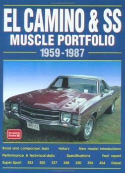 Paperback El Camino & SS Muscle Portfolio, 1959-1987 Book