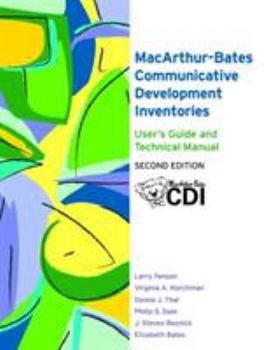 Paperback MacArthur Communicative Development Inventories: User's Guide and Technical Manual English Book