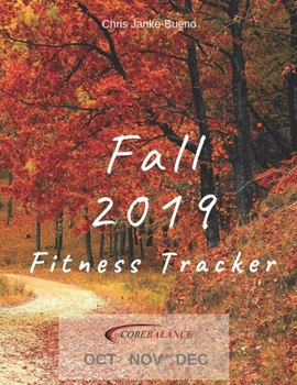 Paperback Fall 2019 Fitness Tracker Book