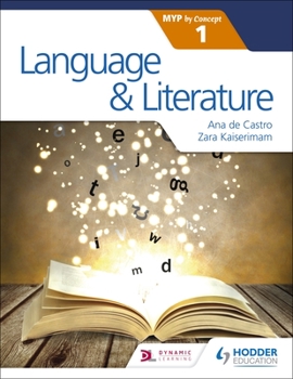 Paperback Language and Literature for the Ib Myp 1: Hodder Education Group Book