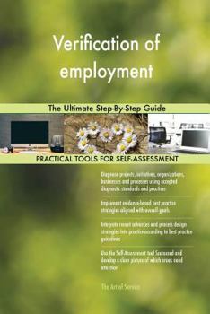 Paperback Verification of employment The Ultimate Step-By-Step Guide Book
