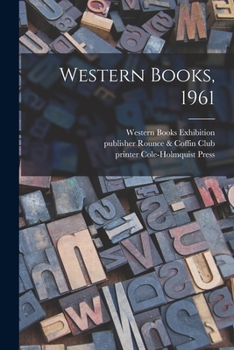 Paperback Western Books, 1961 Book