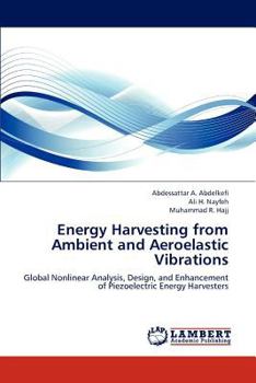 Paperback Energy Harvesting from Ambient and Aeroelastic Vibrations Book