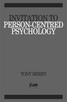 Paperback Invitation to Person-centred Psychology Book