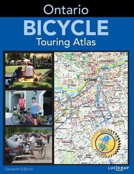 Paperback Ontario Bicycle Touring Atlas Book