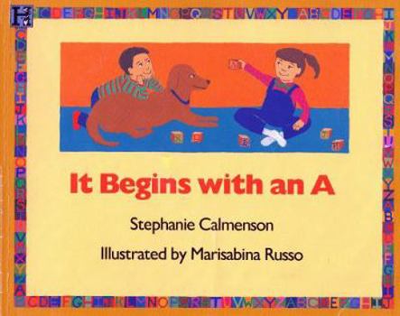 Hardcover It Begins with an A Book