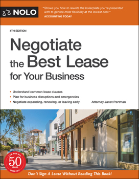 Paperback Negotiate the Best Lease for Your Business Book