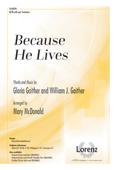 Paperback Because He Lives Book