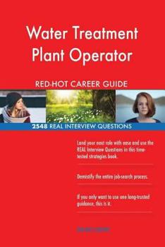 Paperback Water Treatment Plant Operator Red-Hot Career; 2548 Real Interview Questions Book